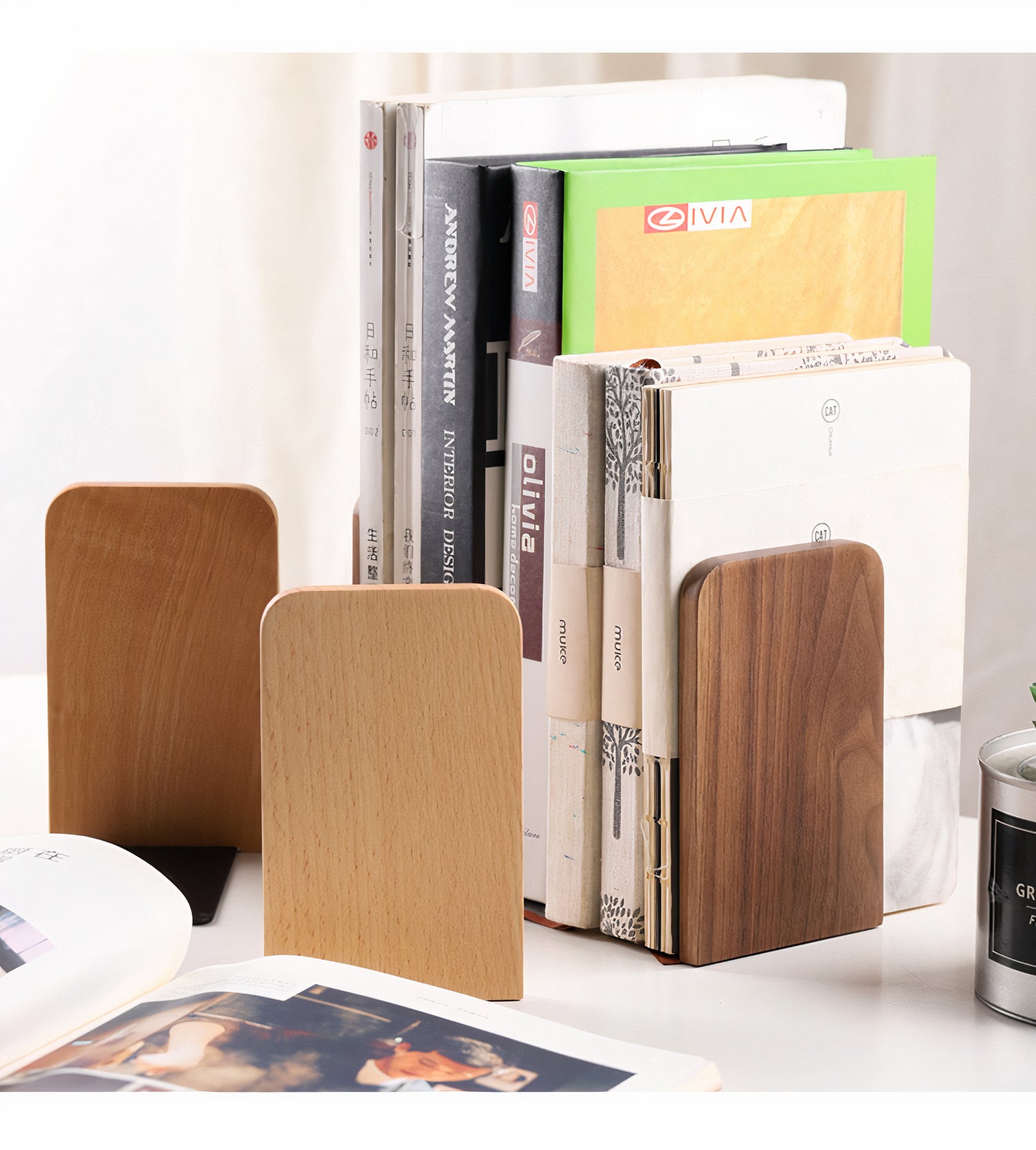 Wooden Book Holder