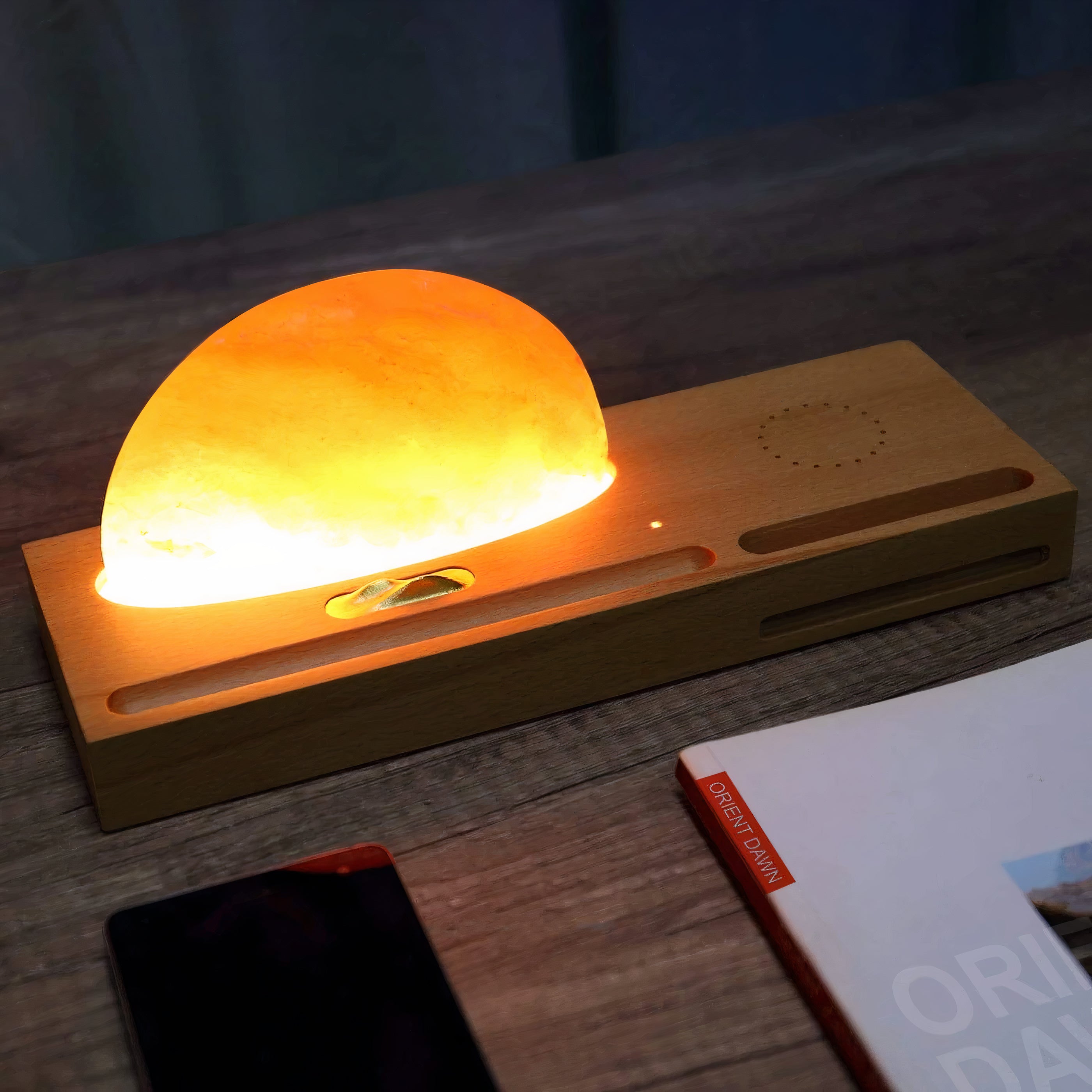 Sunrise Rock Lamp