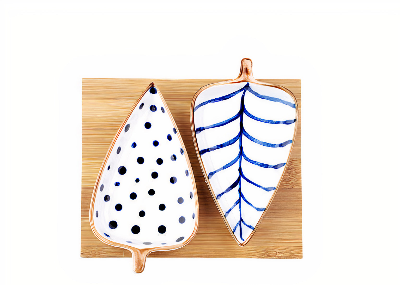 Serrate Leaf Bowls