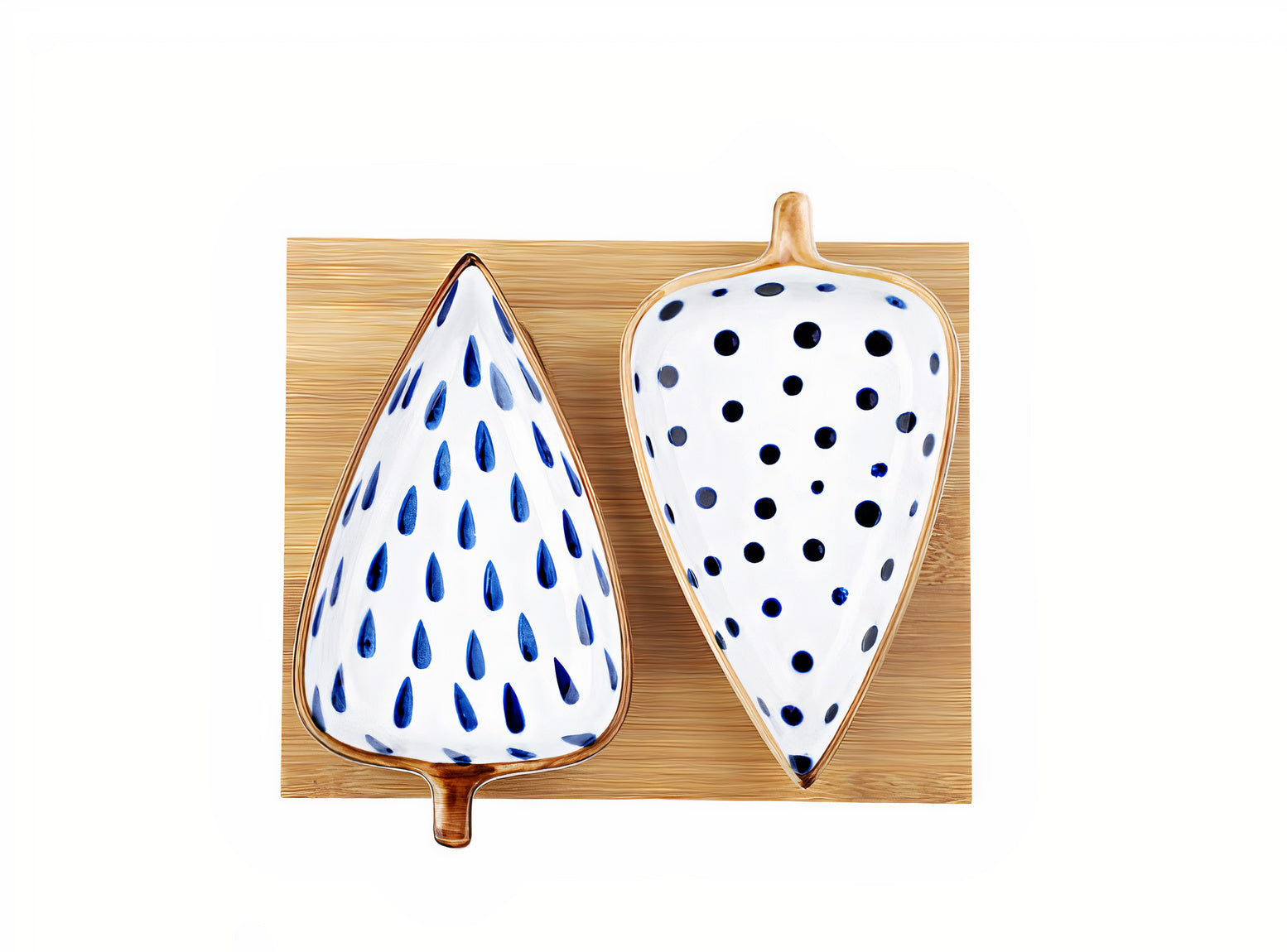 Serrate Leaf Bowls