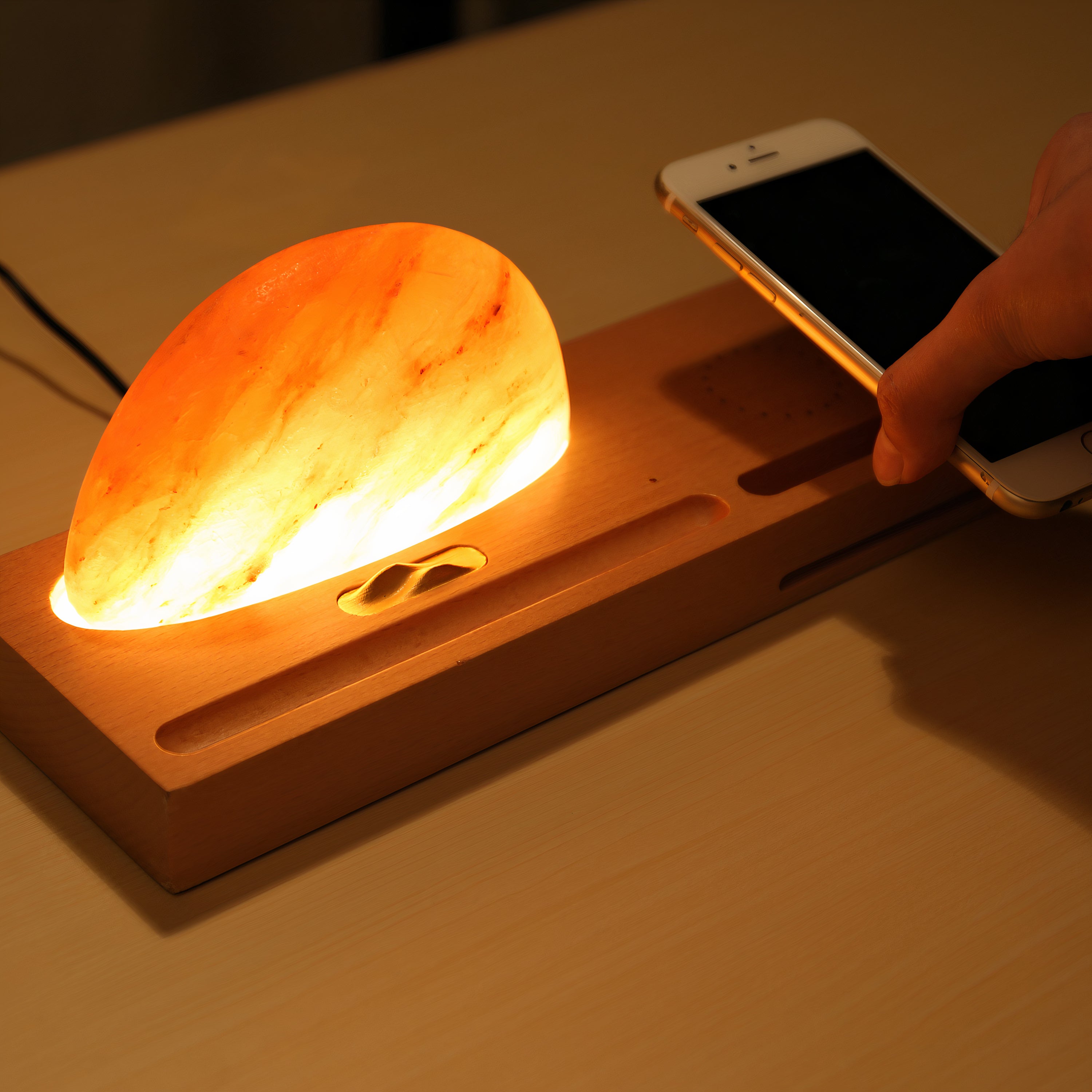 Sunrise Rock Lamp