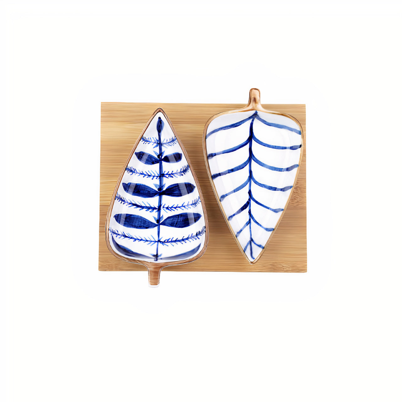 Serrate Leaf Bowls