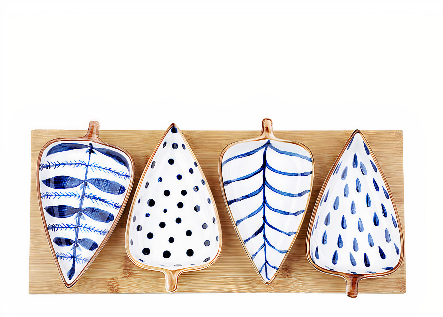 Serrate Leaf Bowls